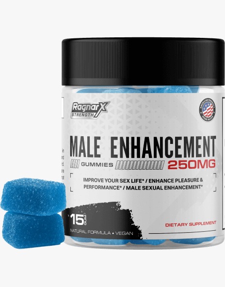 RagnarX Male Enhancement Gummies bottle